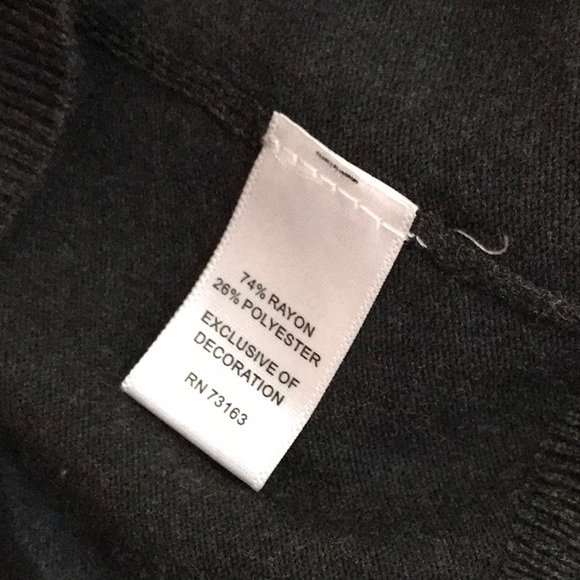 Cable & Gauge Gray Embellished Cardigan - Picture 7 of 7